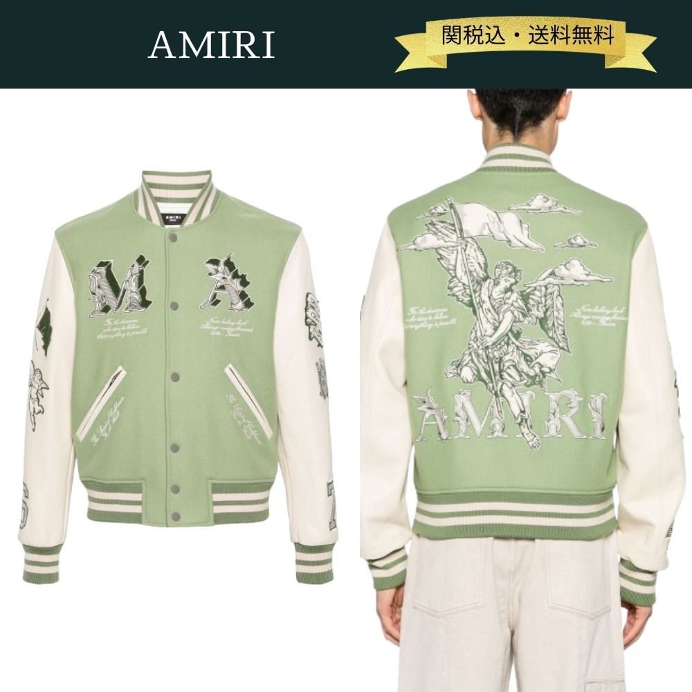 関税・送料込】AMIRI 24SS マルチ パッチ ボンバー ジャケット (AMIRI