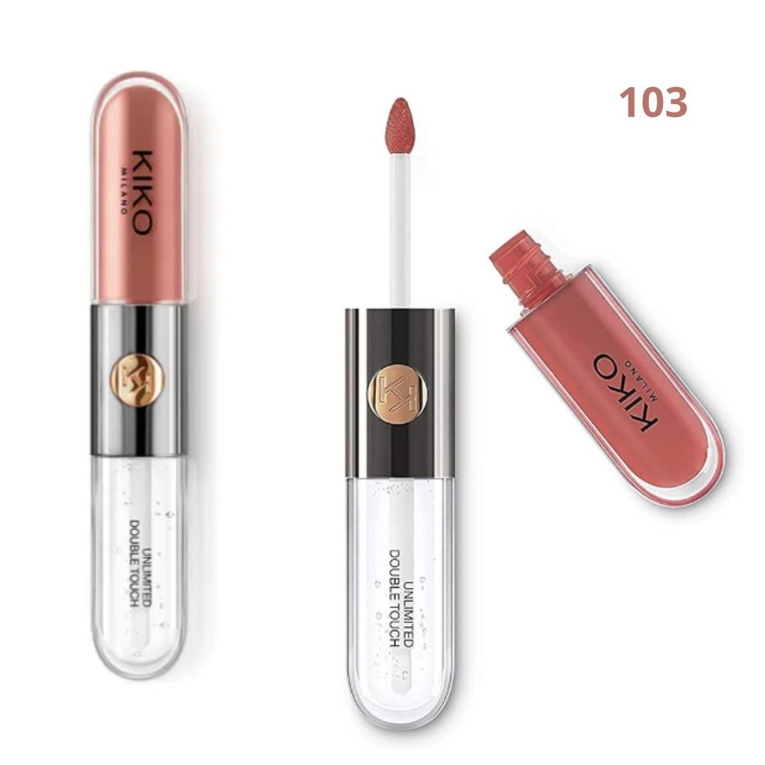 KIKO MILANO リップand透明グロス unlimited double touch 103 (KIKO