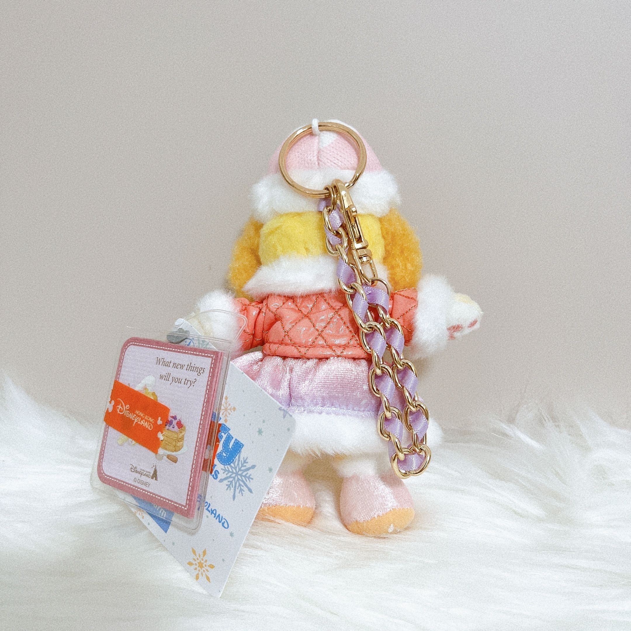 香港】クッキーアン 2023冬ぬいぐるみキーホルダー (Disney