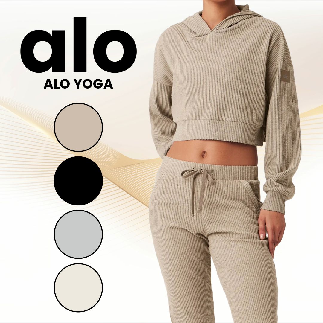 ALO Yoga ☆ Muse フーディ＆ スウェットパンツ 上下セット (ALO Yoga