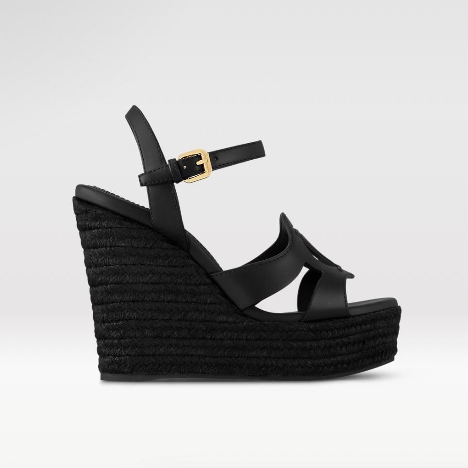 スタイルUP♪】ルイヴィトン サンダル 厚底 ウェッジソール (Louis