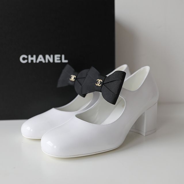 CHANEL】シャネル メリージェーン パンプス リボン (CHANEL/パンプス