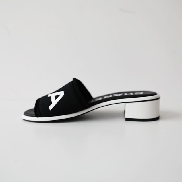 CHANEL】シャネル ロゴ ミュール サンダル (CHANEL/サンダル・ミュール