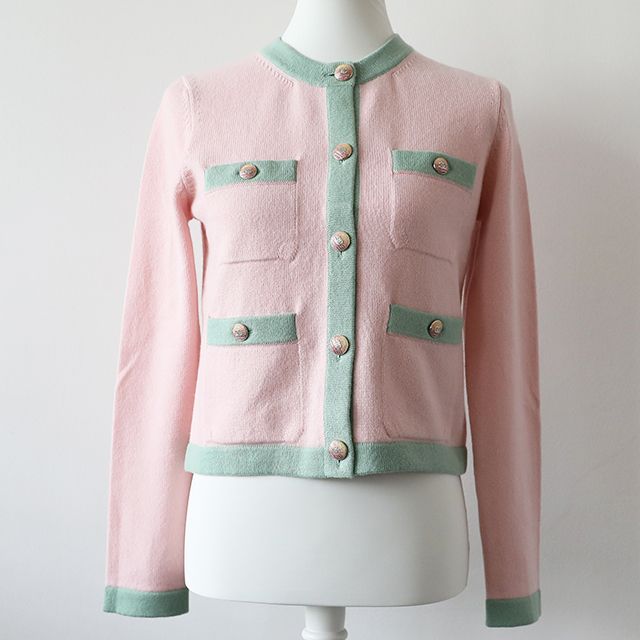 CHANEL】シャネル カシミア カーディガン (CHANEL/カーディガン