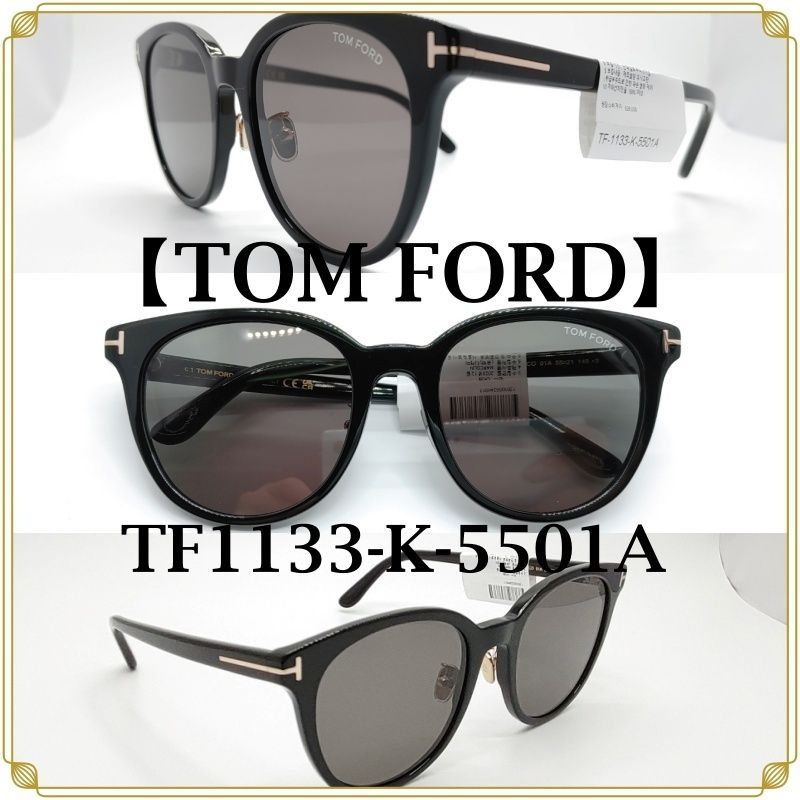 TOM FORD】☆ユニセックス☆ラウンドサングラス☆TF1133K☆ (TOM FORD