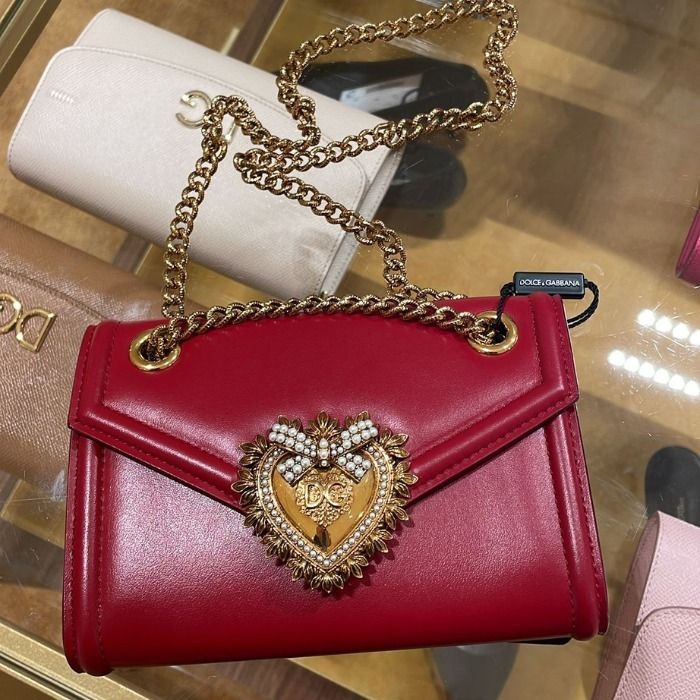 希少 DOLCE&GABBANA ドルガバ ディボーション ショルダーバッグ (Dolce