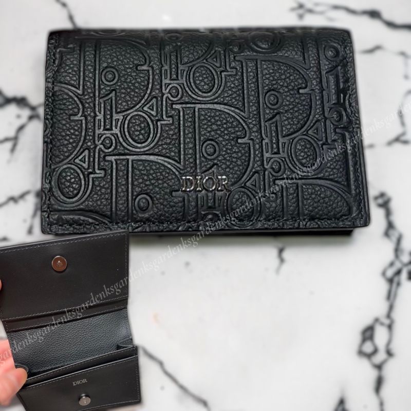 即納！DIOR ビジネスカードホルダーディオール グラビティレザー (Dior