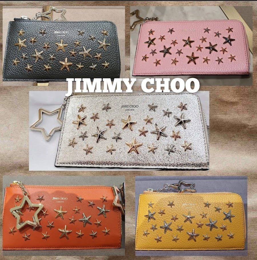 Jimmy Choo ジミーチュウ/ カードケース/名刺入/ ミニ財布 (Jimmy Choo