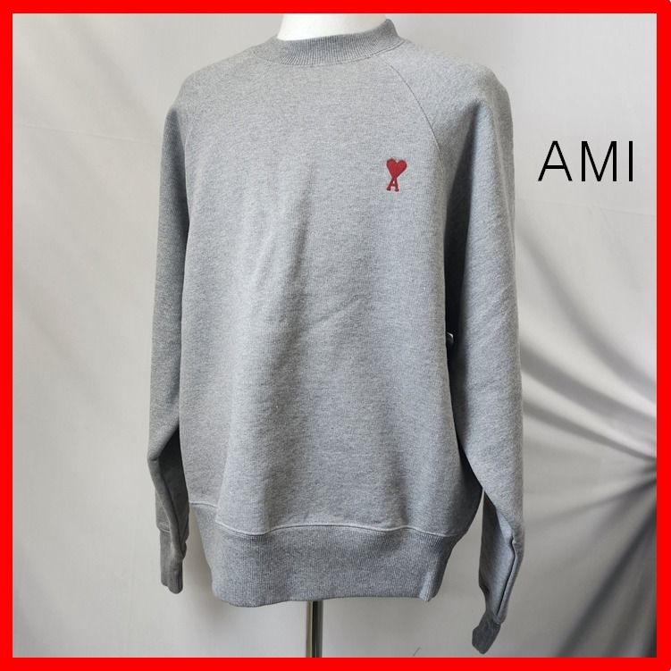 ☆韓国の人気☆【AMI PARIS】☆SMALL ハートロゴマンツーマン☆ (AMI