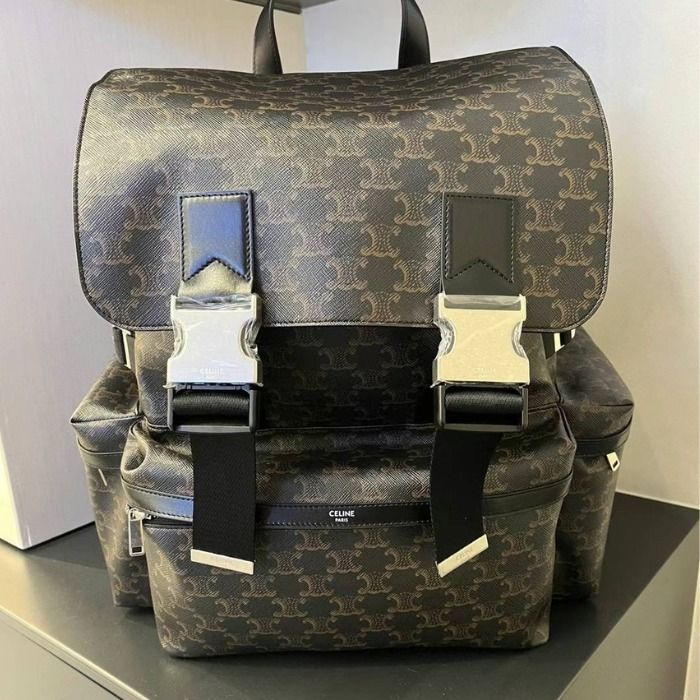 ☆Celine☆バックパック / トリオンフキャンバス＆カーフスキン
