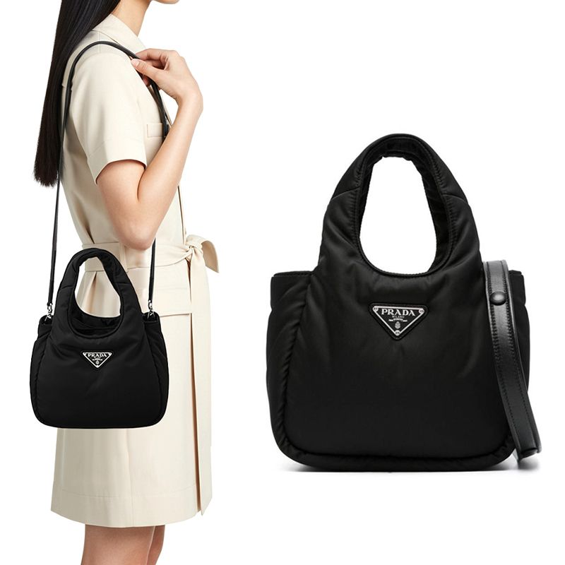 関税負担なし☆PRADA ソフト Re-Nylonパデッド ミニバッグ (PRADA