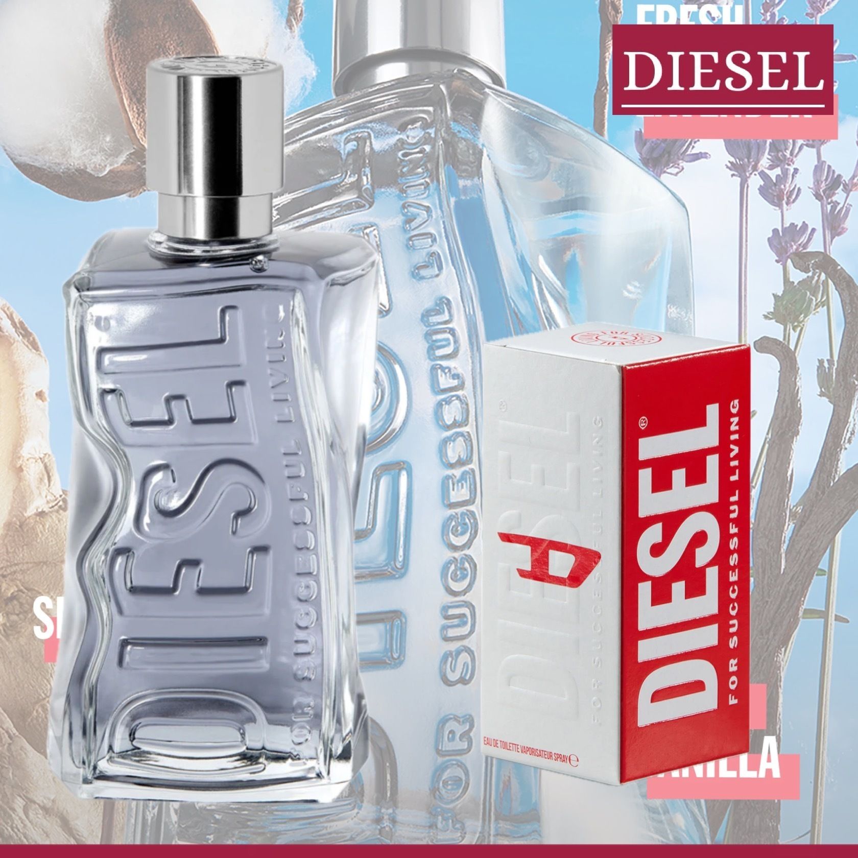ギフトに】DIESEL『D By Diesel 50ml フレグランス』送料込 (DIESEL
