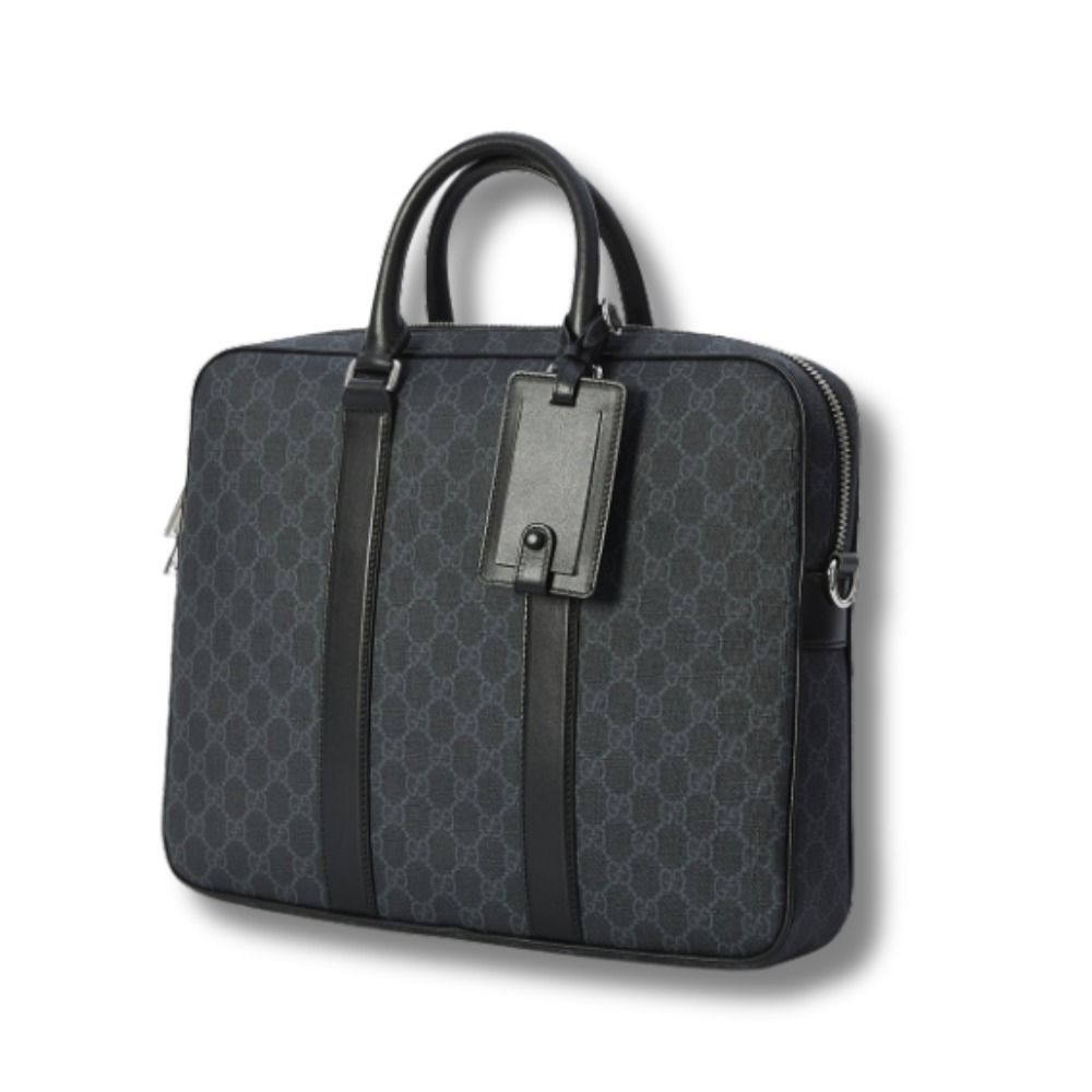 国内発送/関税負担なし/本物保証/GUCCI GG ブリーフケース (GUCCI