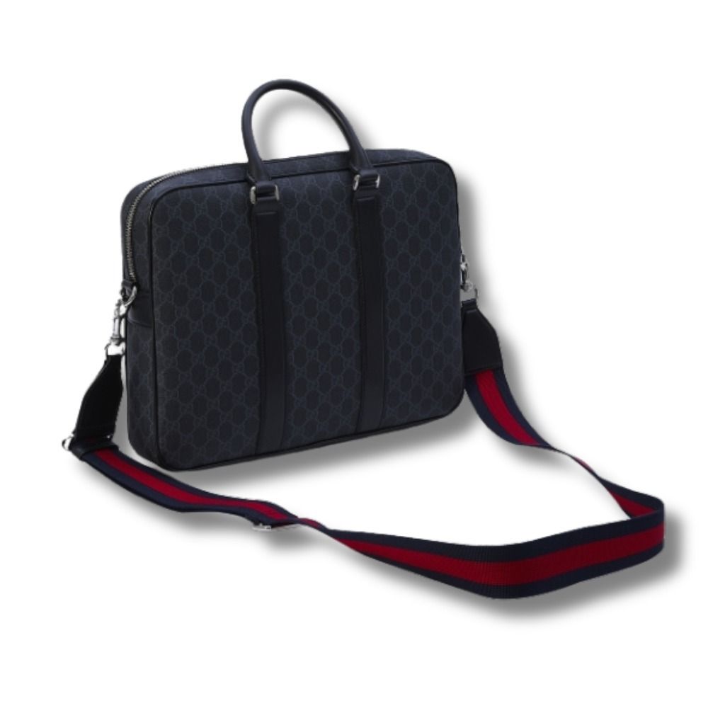 国内発送/関税負担なし/本物保証/GUCCI GG ブリーフケース (GUCCI