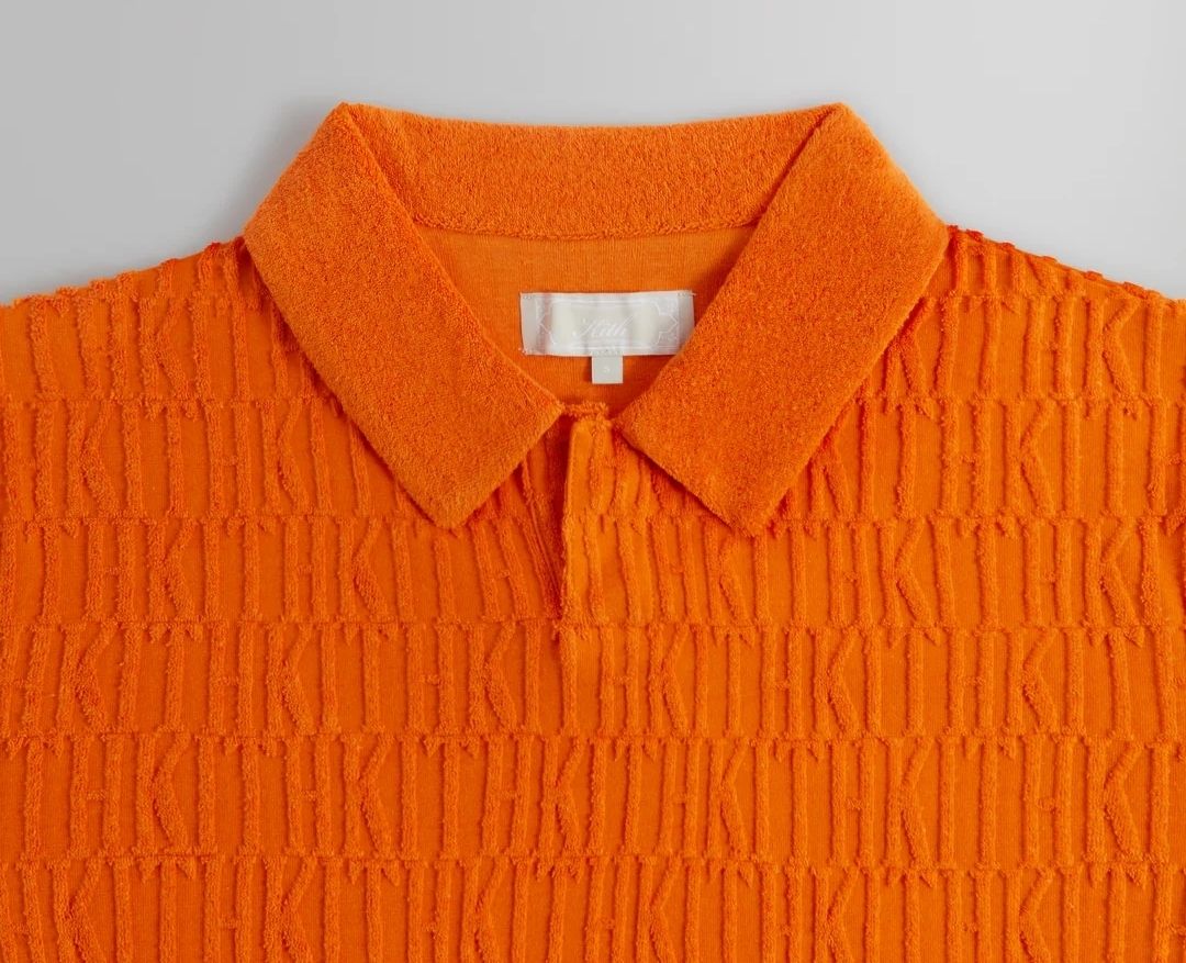 ☆24SS 最新作☆Kith Monogram Leo Terry Polo (KITH NYC/ポロシャツ