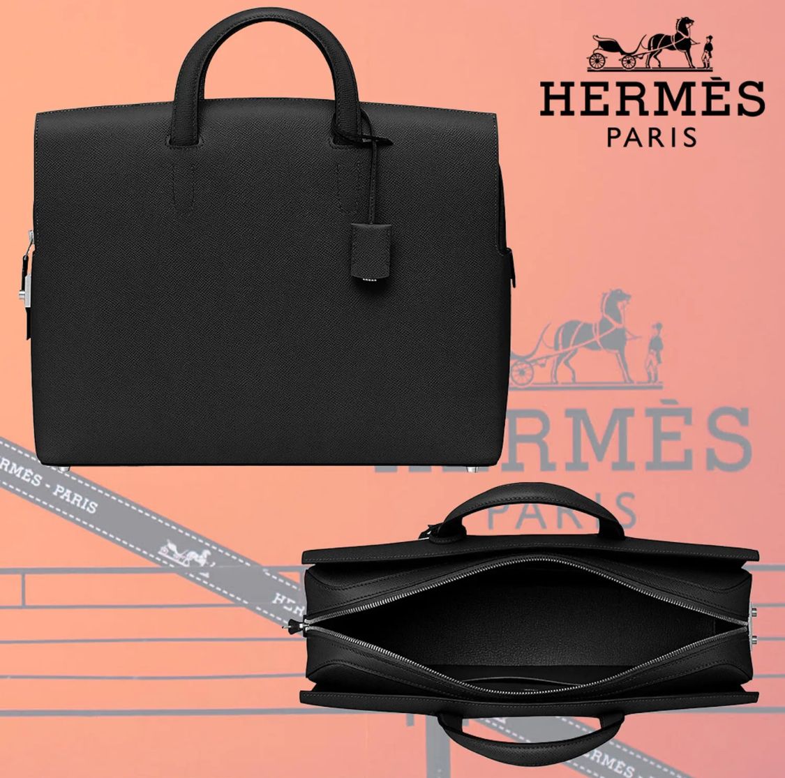エルメスTシャツジャケットスニーカーに合うビジネスバッグ (HERMES