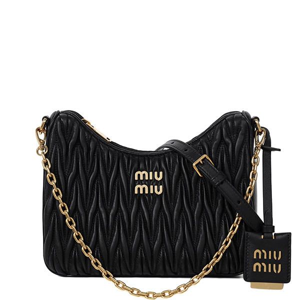 MIU MIU マテラッセレザー ショルダーバッグ (MiuMiu/ショルダーバッグ