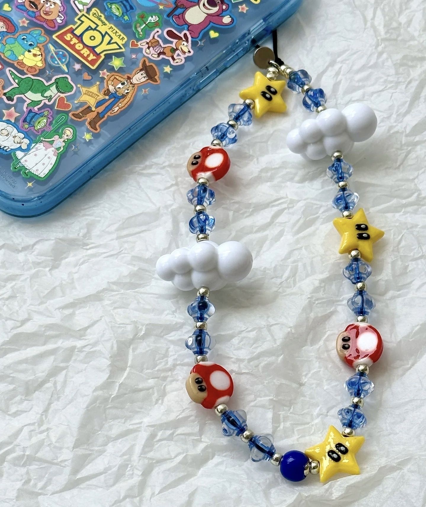 String Ting☆ロゴ入り正規品 ITSSSAMEEEEマホストラップ String Ting