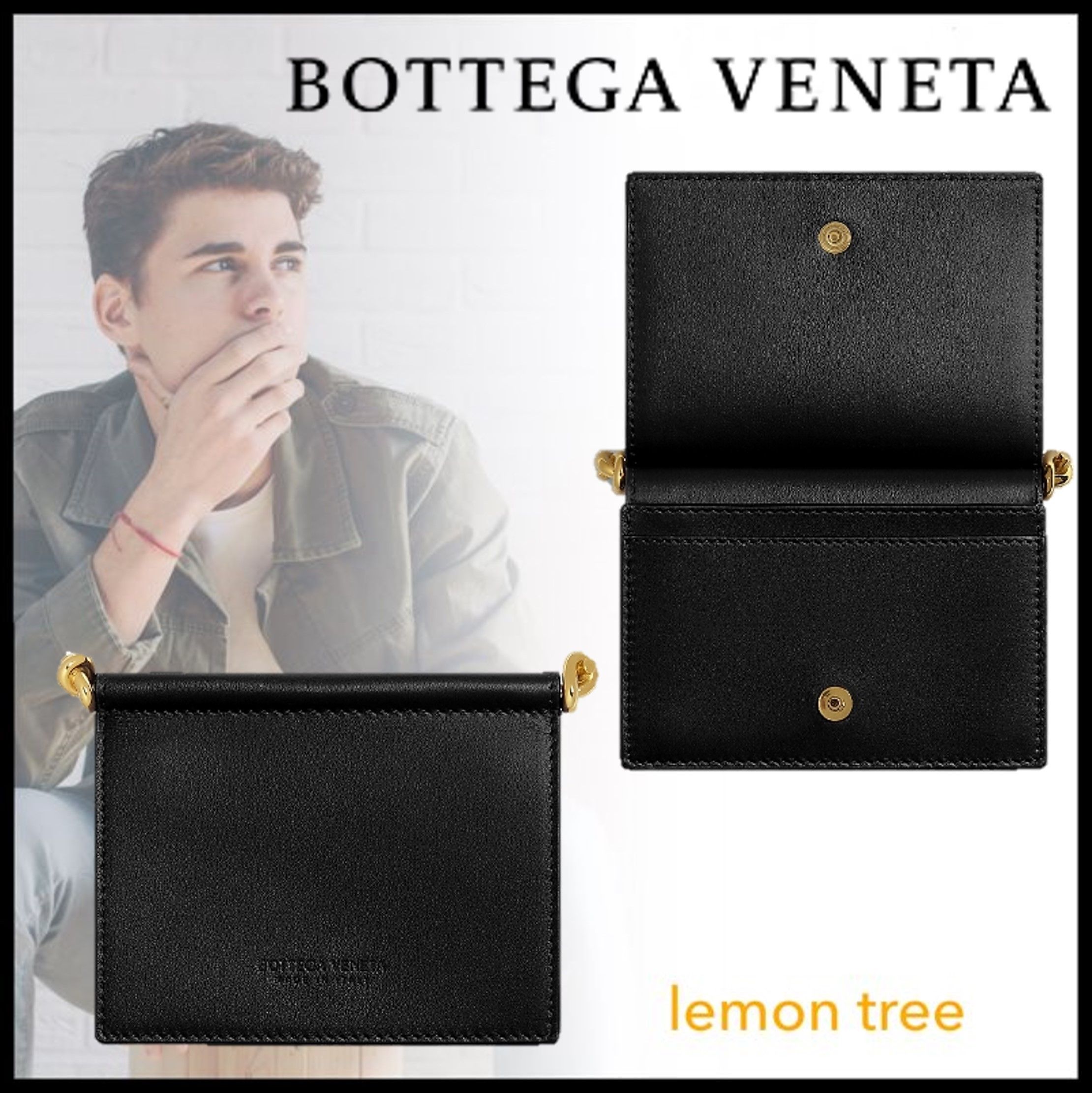 BOTTEGA VENETA】ソルスティス ビジネスカードケース (BOTTEGA VENETA