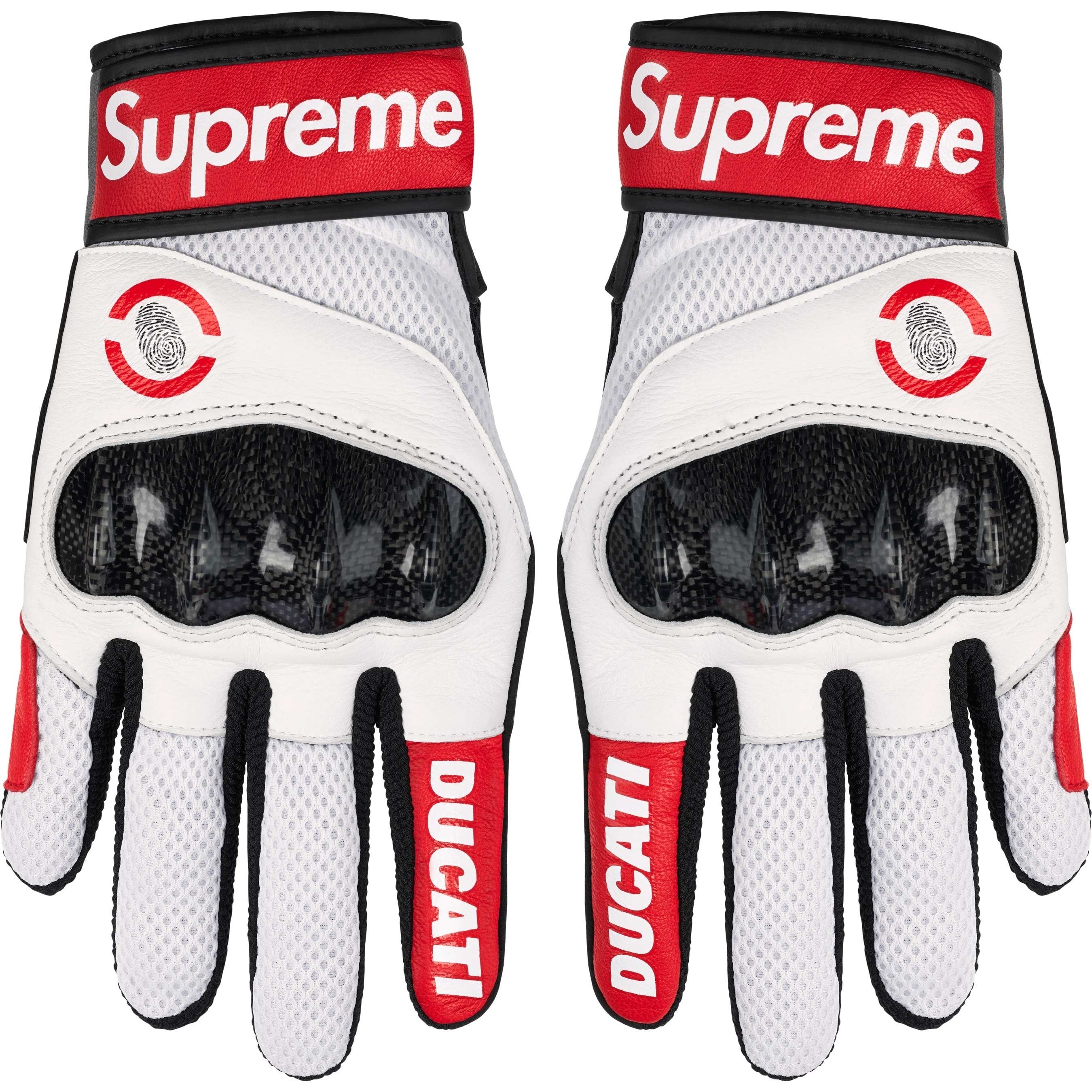 SS24 Supreme Ducati Spidi C1 Leather Gloves - グローブ (Supreme
