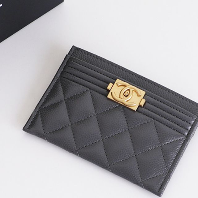 CHANEL】シャネル ボーイ シャネルカードホルダー (CHANEL/カード