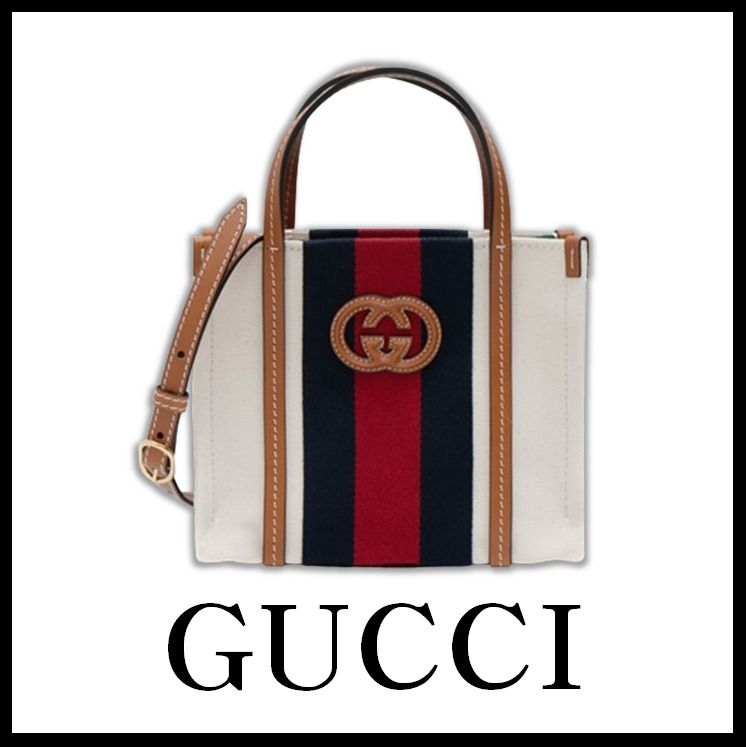 ☆関税込☆GUCCI☆グッチ ミニインターロッキングGトートバッグ (GUCCI