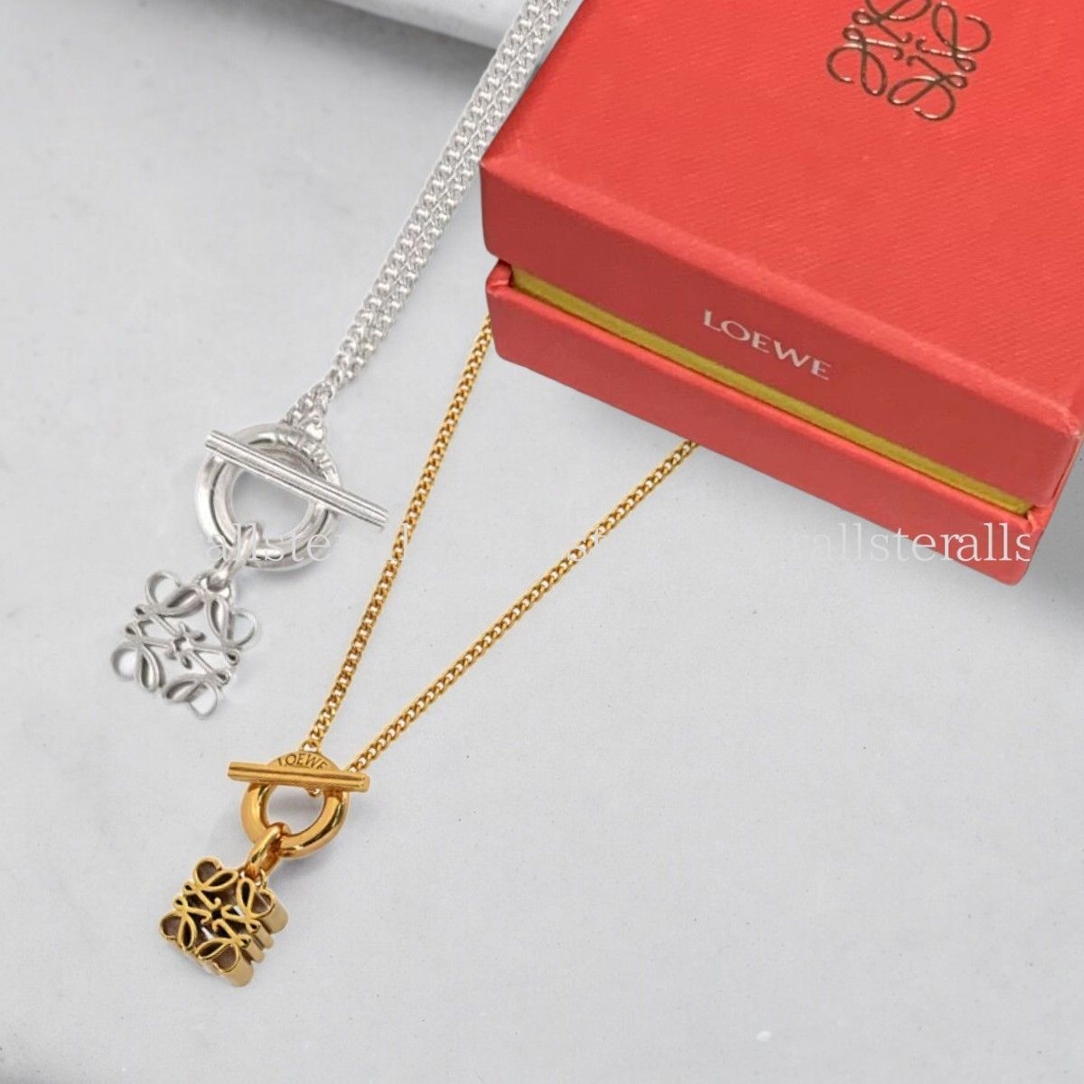 LOEWE ロエベ ロゴ アナグラム チェーン ネックレス (LOEWE/ネックレス