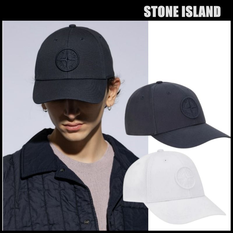 STONE ISLAND Cap Black ストーンアイランド キャップ 帽子 (STONE