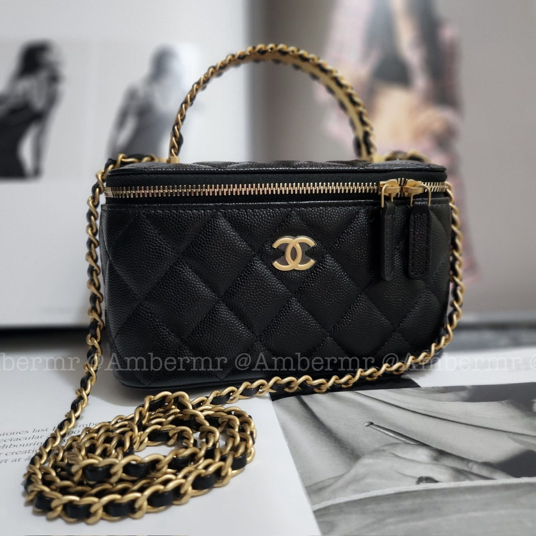 24A CHANEL CC チェーンクラッチ バニティケース (CHANEL/ショルダー