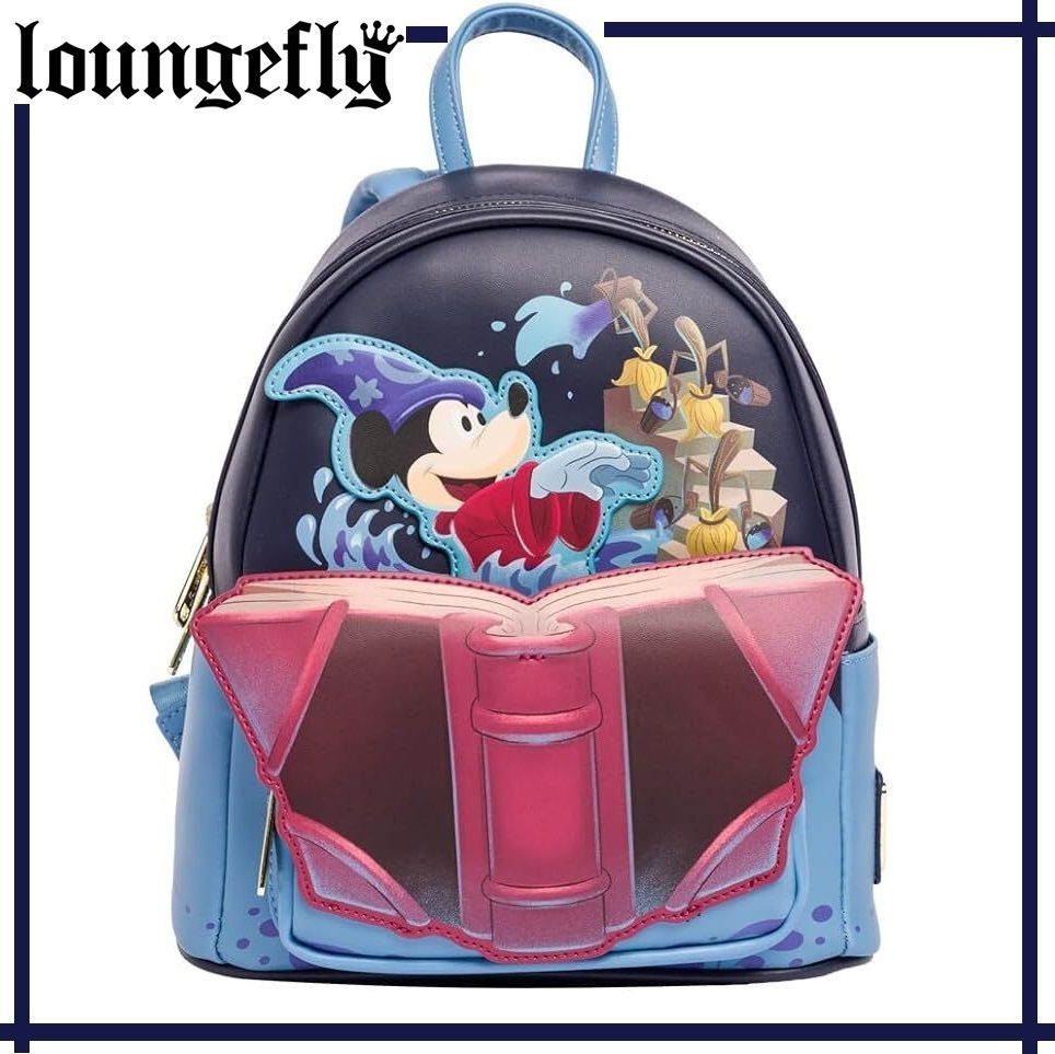 ☆LOUNGEFLY☆Disney ファンタジア ソーサラー リュック (LOUNGE FLY