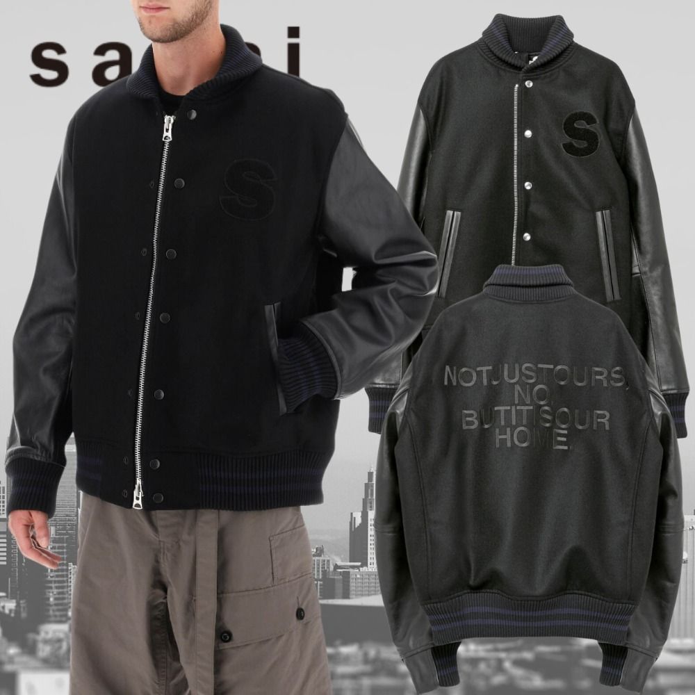 sacai 映画「インターステラー」とのコラボ！ レザージャケット (sacai