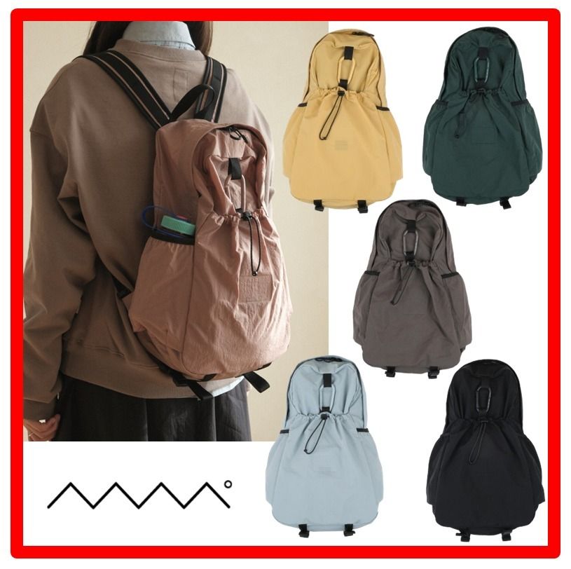 ☆韓国の人気☆【MMOGARDEN】☆mmo backpack nylon wrinkl.e☆ (mmo
