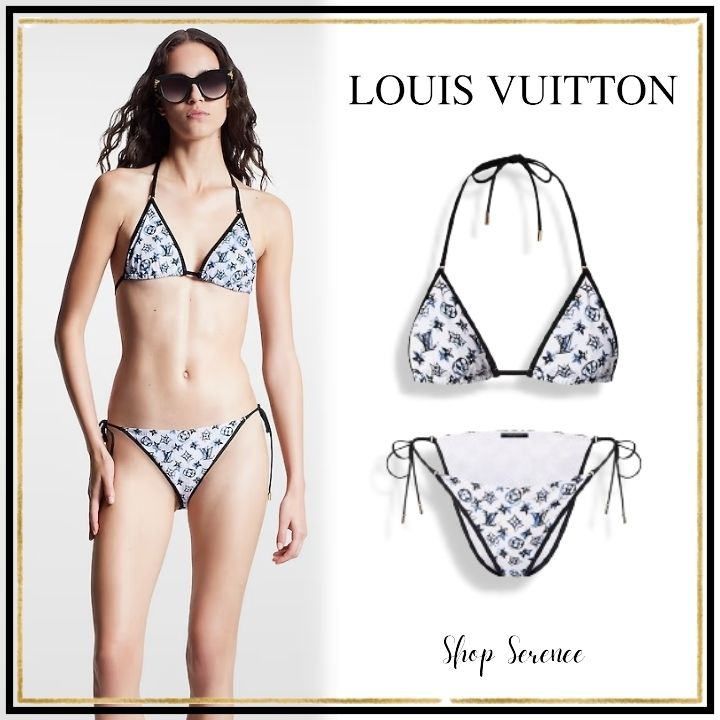 Louis Vuitton】モノグラムビキニ 水着 上下セット (Louis Vuitton