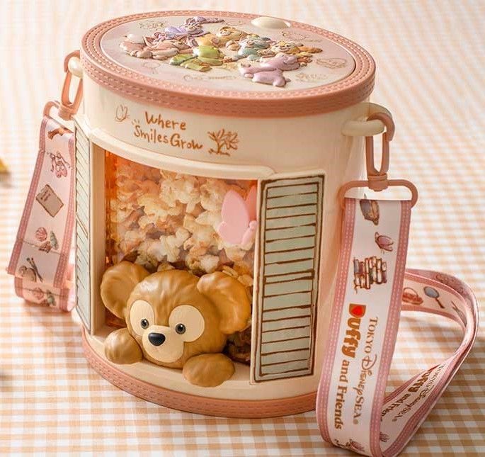 Where Smiles Grow ダッフィー＆フレンズ ポップコーンバケット