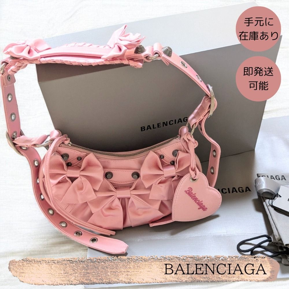 BALENCIAGA☆関税込み☆リボンが可愛い ショルダーバッグ (BALENCIAGA