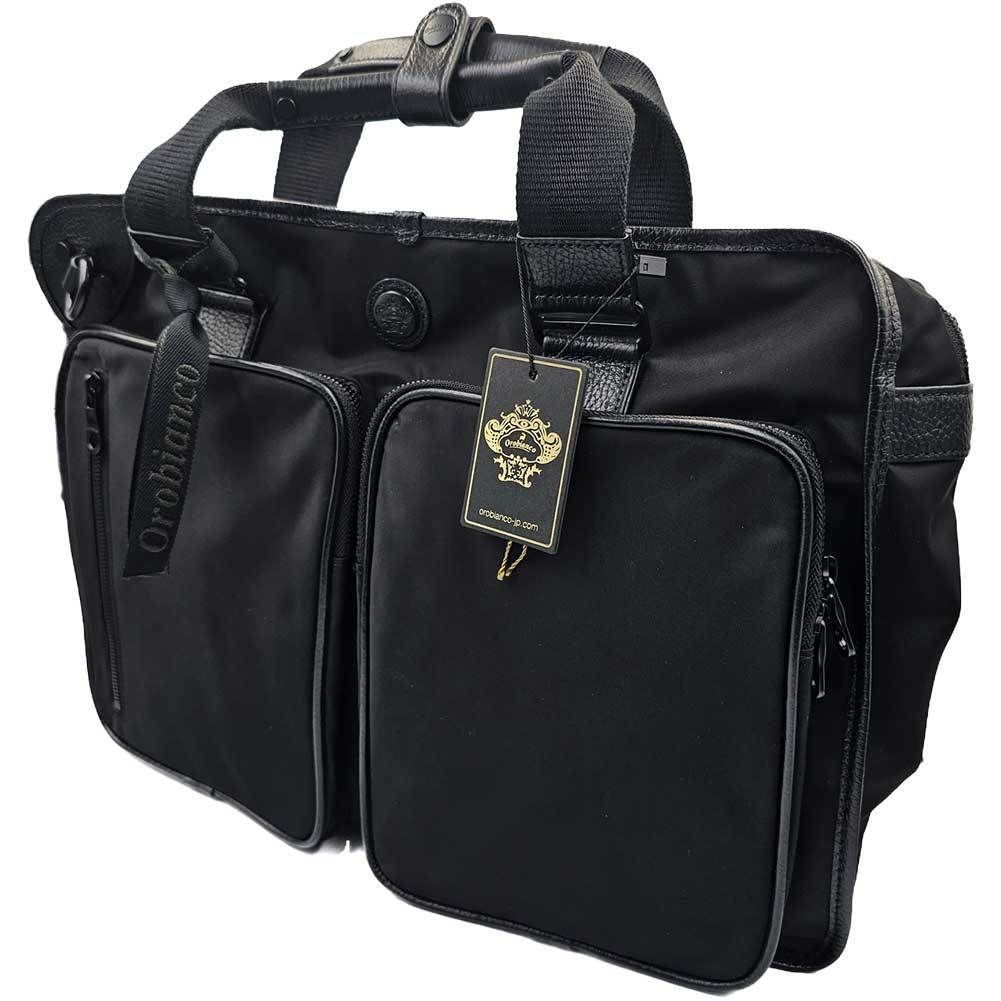 オロビアンコ ビジネスバッグ ANGOLOGIRO 3way ブラック 92526