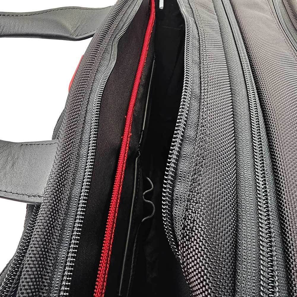 TUMI ALPHA JAL限定 ブラック/レッド ビジネスバッグ PCケース (TUMI