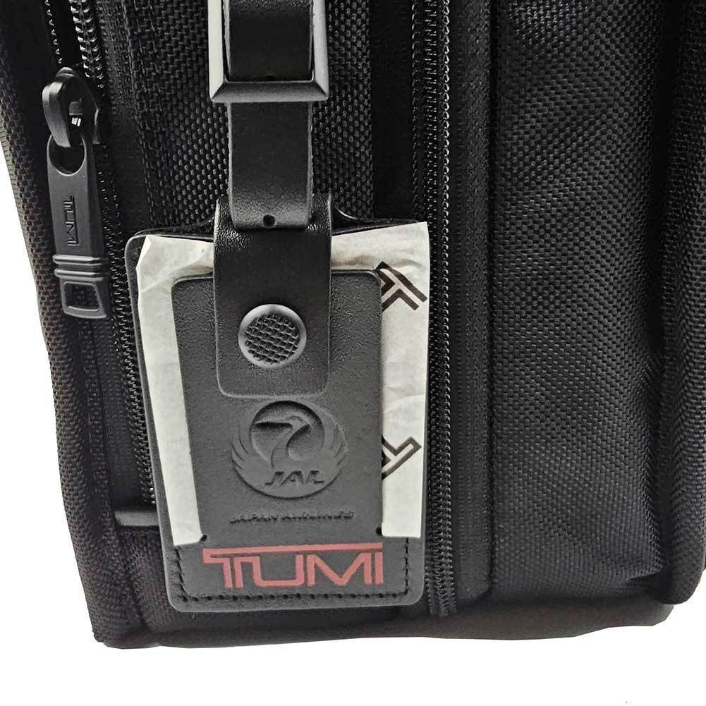 TUMI ALPHA JAL限定 ブラック/レッド ビジネスバッグ PCケース (TUMI
