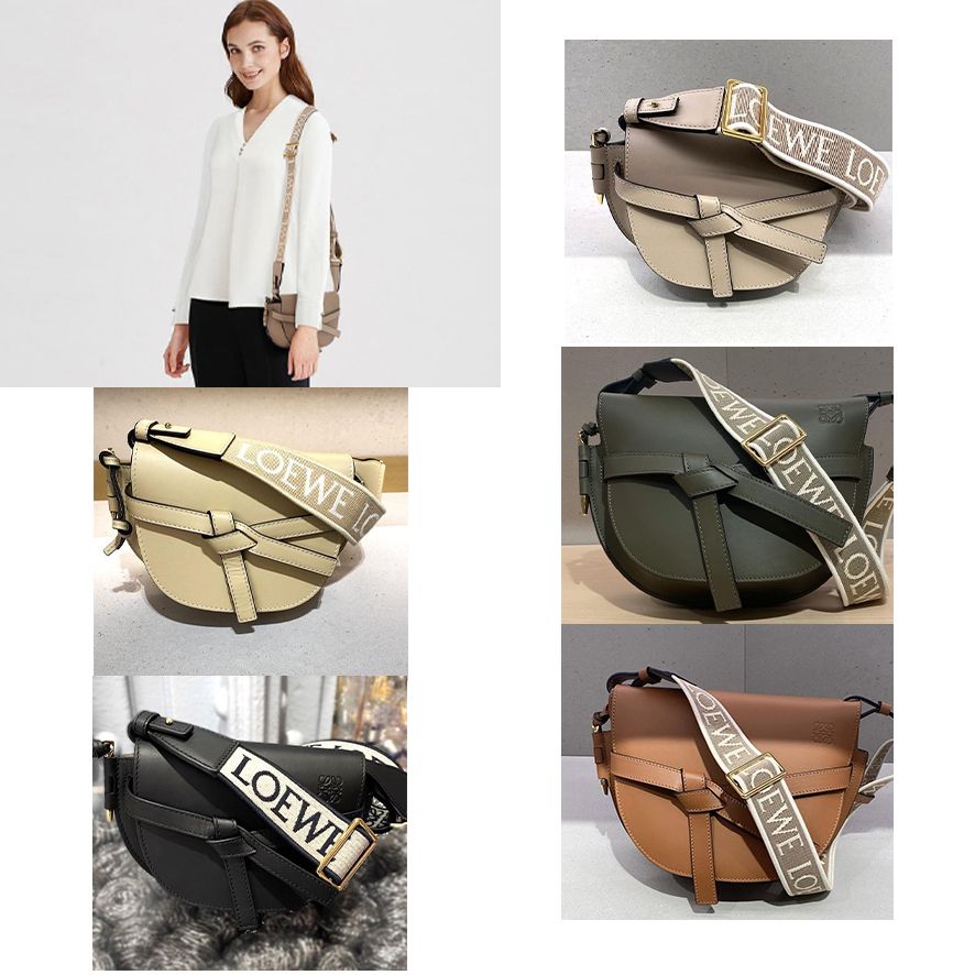 24新作 ロエベ ゲートデュアル バッグ ミニ (LOEWE/ショルダーバッグ