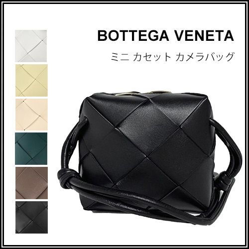 ☆送料込☆【BOTTEGA VENETA】 ミニ カセット カメラバッグ☆ (BOTTEGA