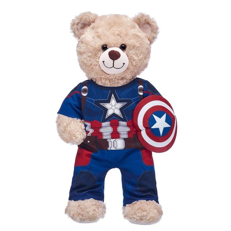 ☆Build-A-Bear☆ Happy Hugs テディベア & キャプテン アメリカ