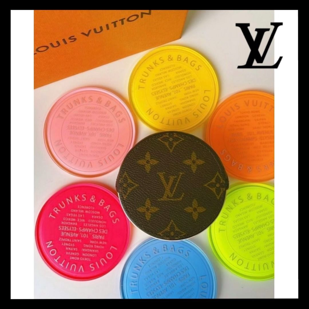 入手困難 新品 LOUIS VUITTON ルイヴィトン 漆と卵殻のコースター 入手