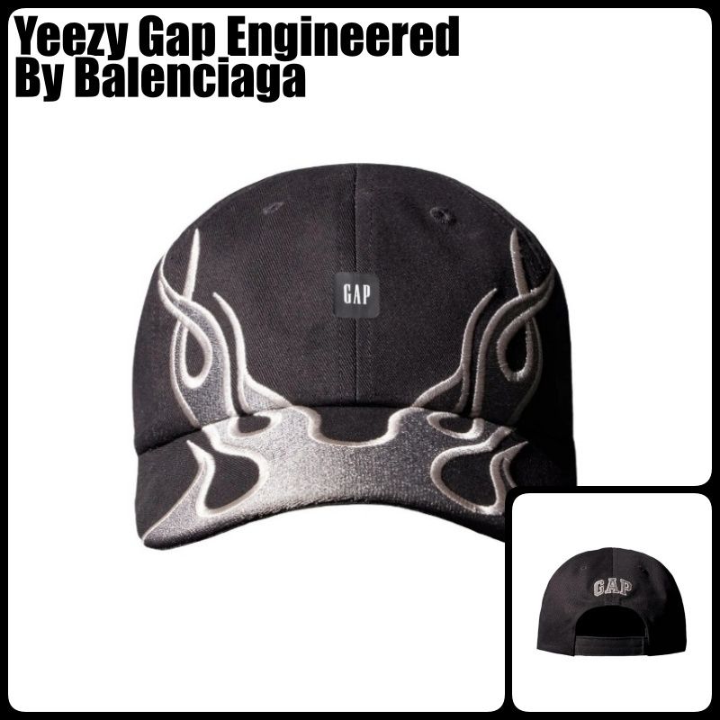 Yeezy Gap Engineered By Balenciaga Flame Cap Black ☆人気☆ (GAP