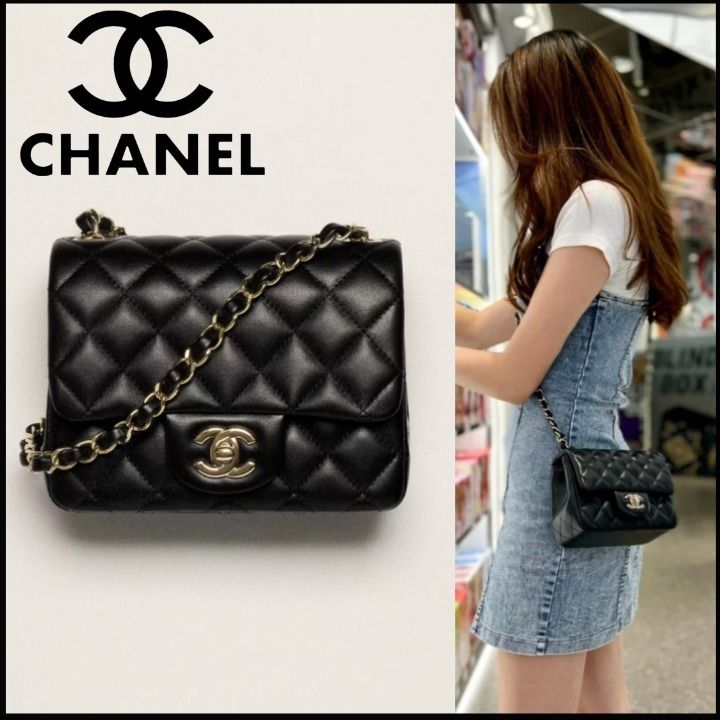 可愛いサイズ感♪希少【CHANEL】ミニ クラシック ハンドバッグ (CHANEL