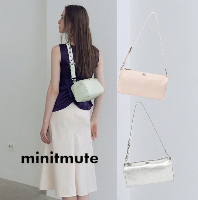 韓国 レザーアイテム【minitmute】BRETT BAG ブレットバック