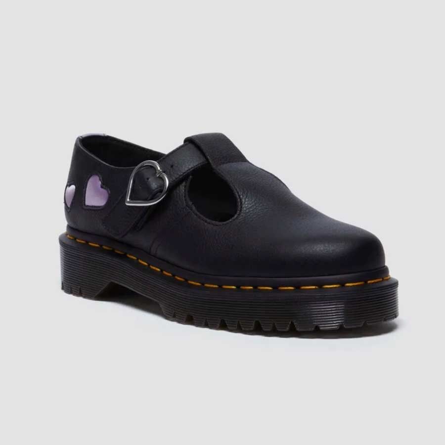 Dr Martens☆POLLEY HEART SATIN MARY JANE☆メリージェーン (Dr