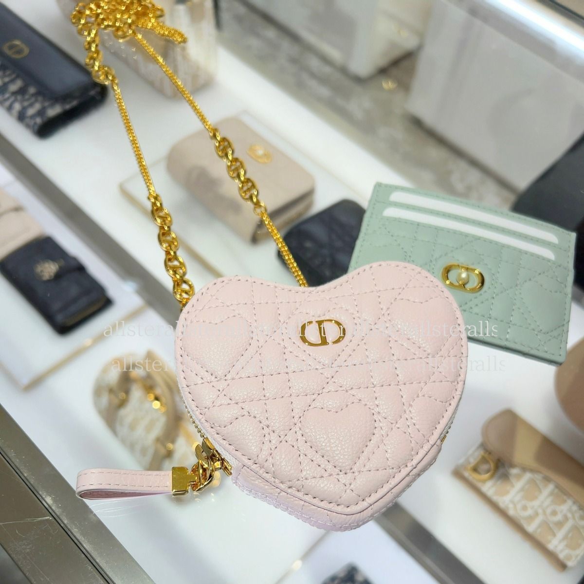 DIOR】ディオール ハートチェーン ショルダーバッグ (Dior/ショルダー