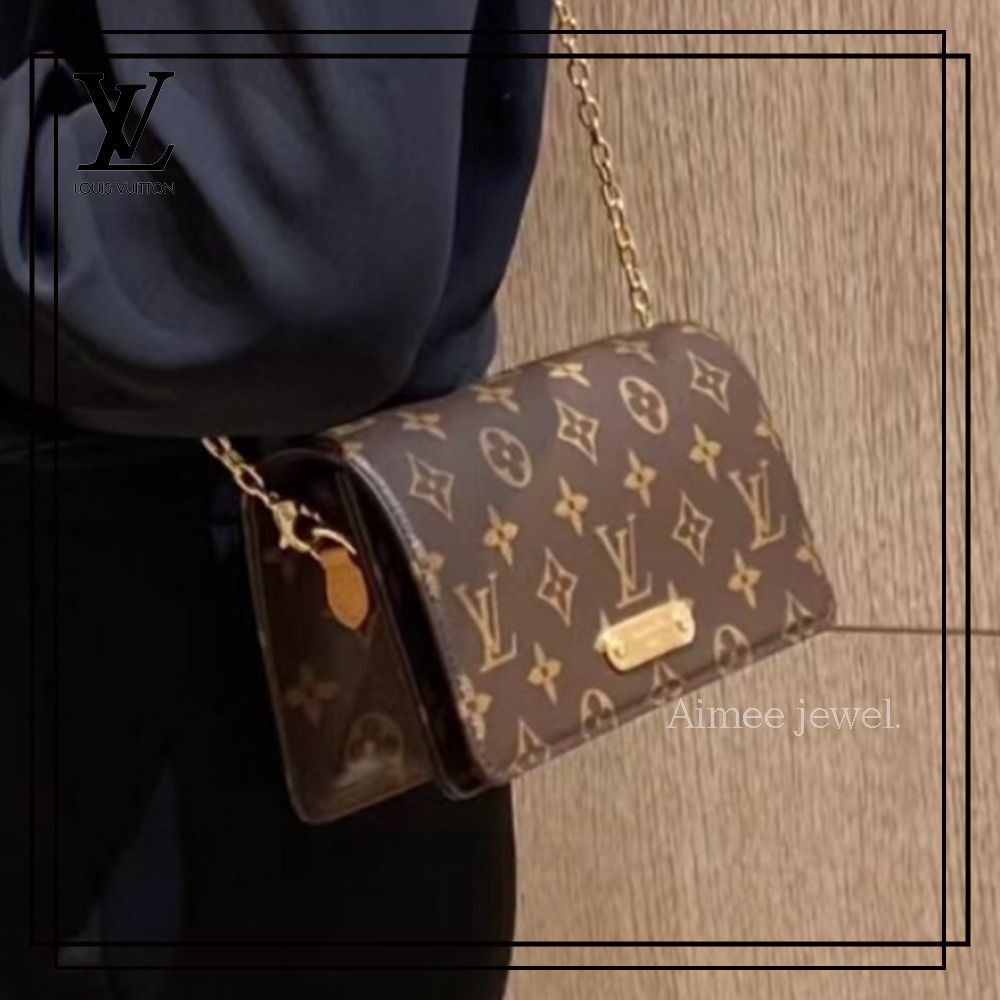 大人気＊【Louis Vuitton】ウォレット オン チェーン・リリー (Louis