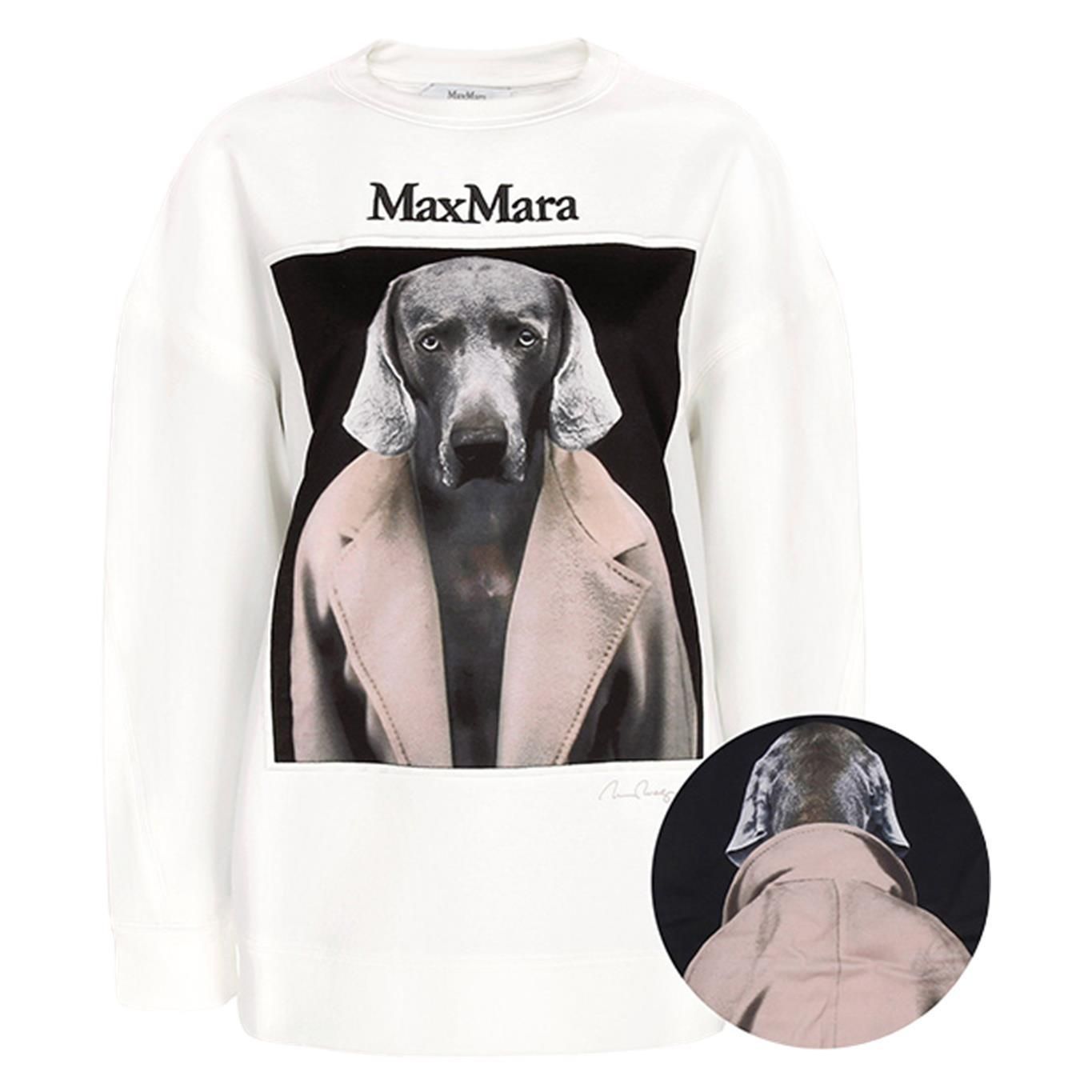 MAXMARA☆BACCO ドッグスウェットシャツ (Max Mara/スウェット