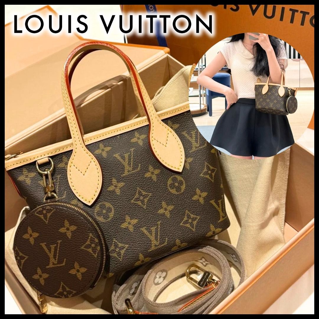 コインケース付き】ルイヴィトン ネヴァーフルBB バッグ (Louis